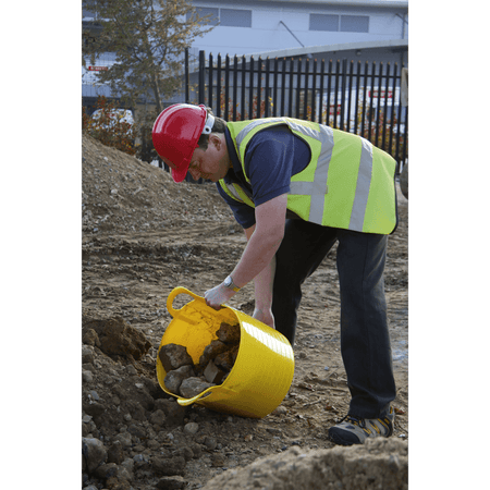 Sealey Heavy-Duty Flexi Tub 40ltr - Yellow Model No-SFT40Y