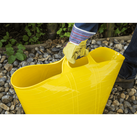 Sealey Heavy-Duty Flexi Tub 40ltr - Yellow Model No-SFT40Y