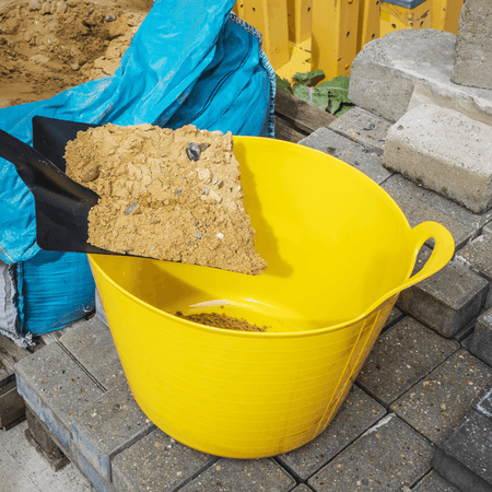 Sealey Heavy-Duty Flexi Tub 40ltr - Yellow Model No-SFT40Y