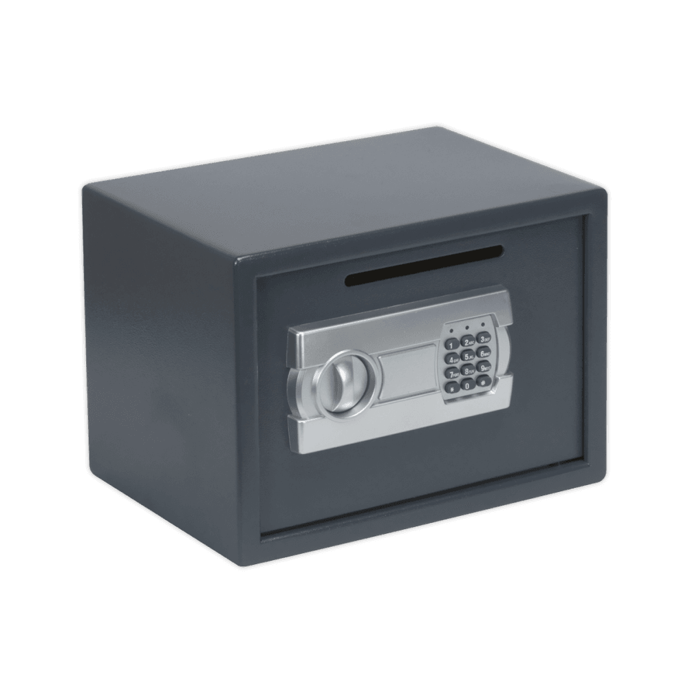 Sealey Electronic Combination Security Safe with Deposit Slot 350 x 250 x 250mm Model No-SECS01DS