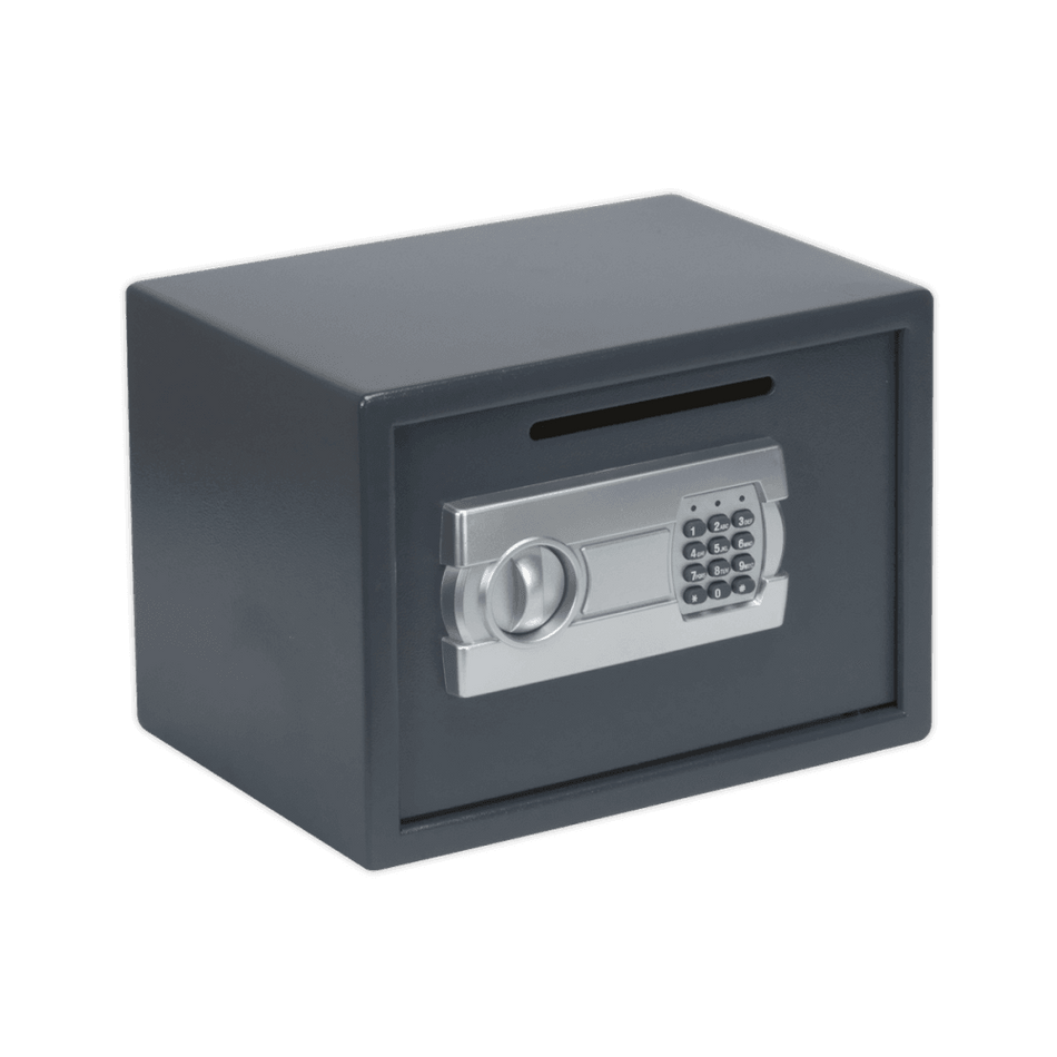 Sealey Electronic Combination Security Safe with Deposit Slot 350 x 250 x 250mm Model No-SECS01DS