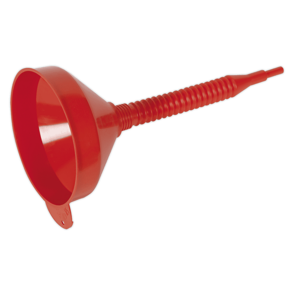Sealey Flexi-Spout Funnel Medium 200mm with Filter Model No-F2F