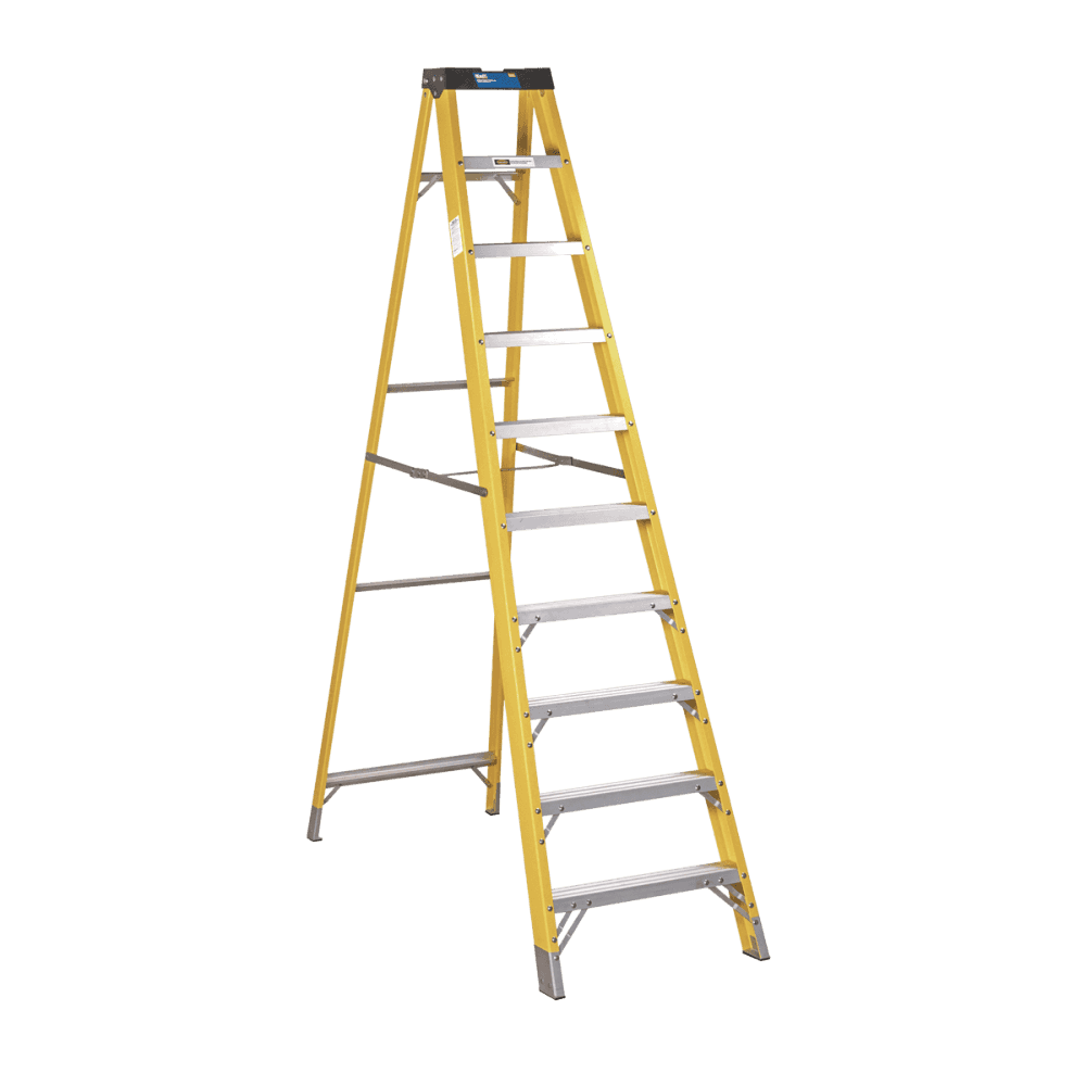 Sealey Fibreglass Step Ladder 9-Tread EN 131 Model No-FSL10
