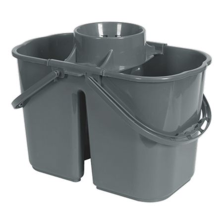 Sealey Mop Bucket 15ltr - 2 Compartment Model No-BM07