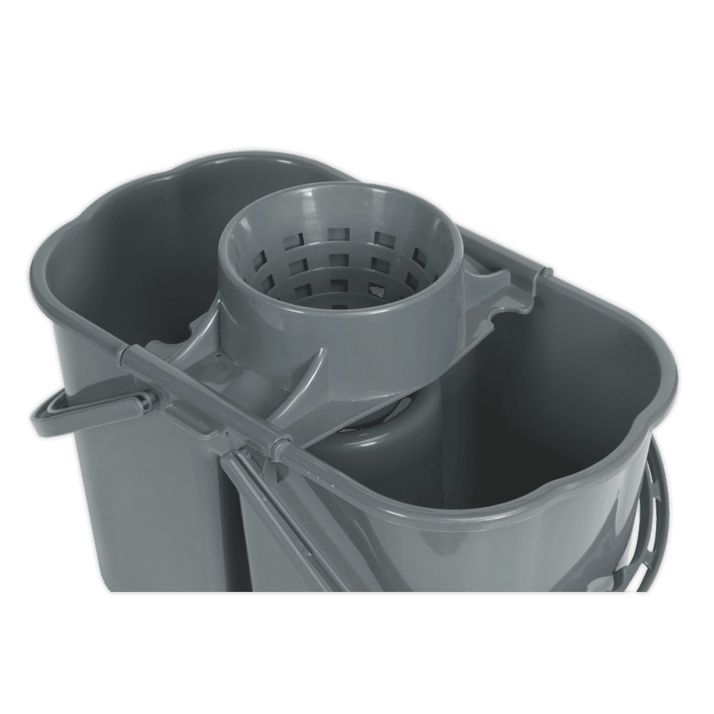 Sealey Mop Bucket 15ltr - 2 Compartment Model No-BM07