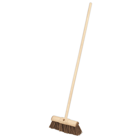 Sealey Broom 13"(325mm) Stiff/Hard Bristle Model No-BM13HX