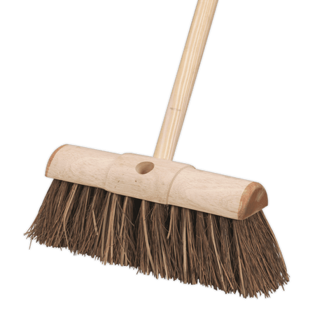 Sealey Broom 13"(325mm) Stiff/Hard Bristle Model No-BM13HX