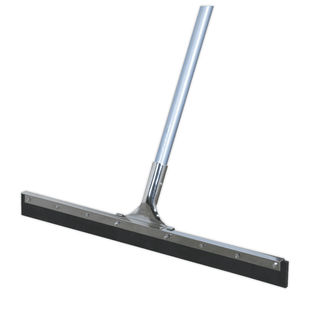 Sealey Rubber Floor Squeegee 24"(600mm) with Aluminium Handle Model No-BM24RSM