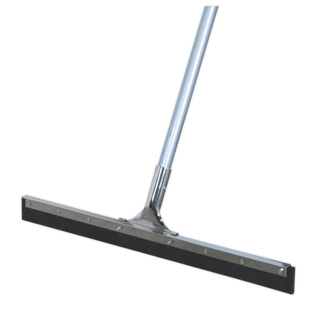 Sealey Rubber Floor Squeegee 24"(600mm) with Aluminium Handle Model No-BM24RSM