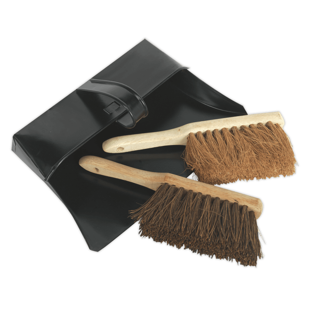 Sealey Dustpan & Brushes Metal Model No-BM26