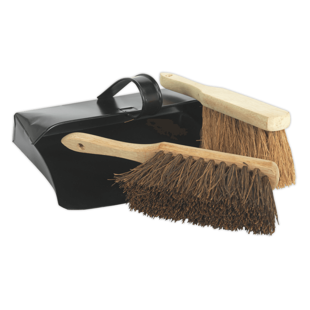 Sealey Dustpan & Brushes Metal Model No-BM26