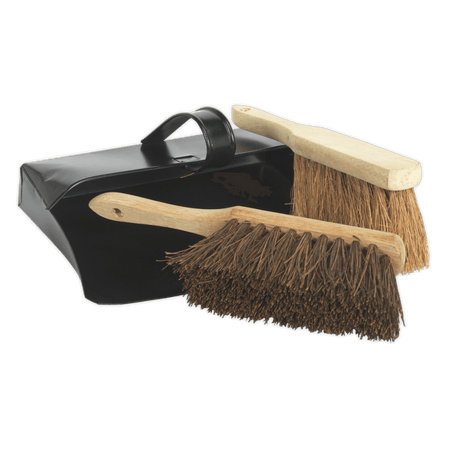 Sealey Dustpan & Brushes Metal Model No-BM26