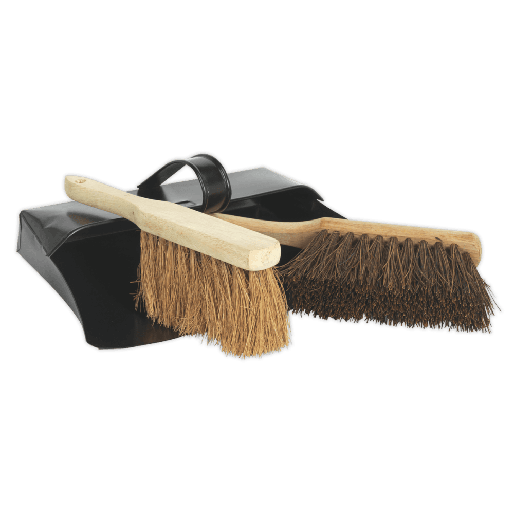 Sealey Dustpan & Brushes Metal Model No-BM26