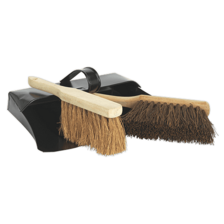 Sealey Dustpan & Brushes Metal Model No-BM26