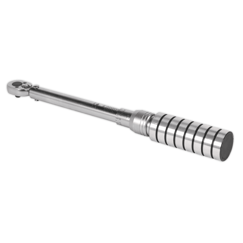 Sealey Torque Wrench Micrometer Style 1/4"Sq Drive 4-20Nm/2.9-14.8lb.ft Model No-STW701
