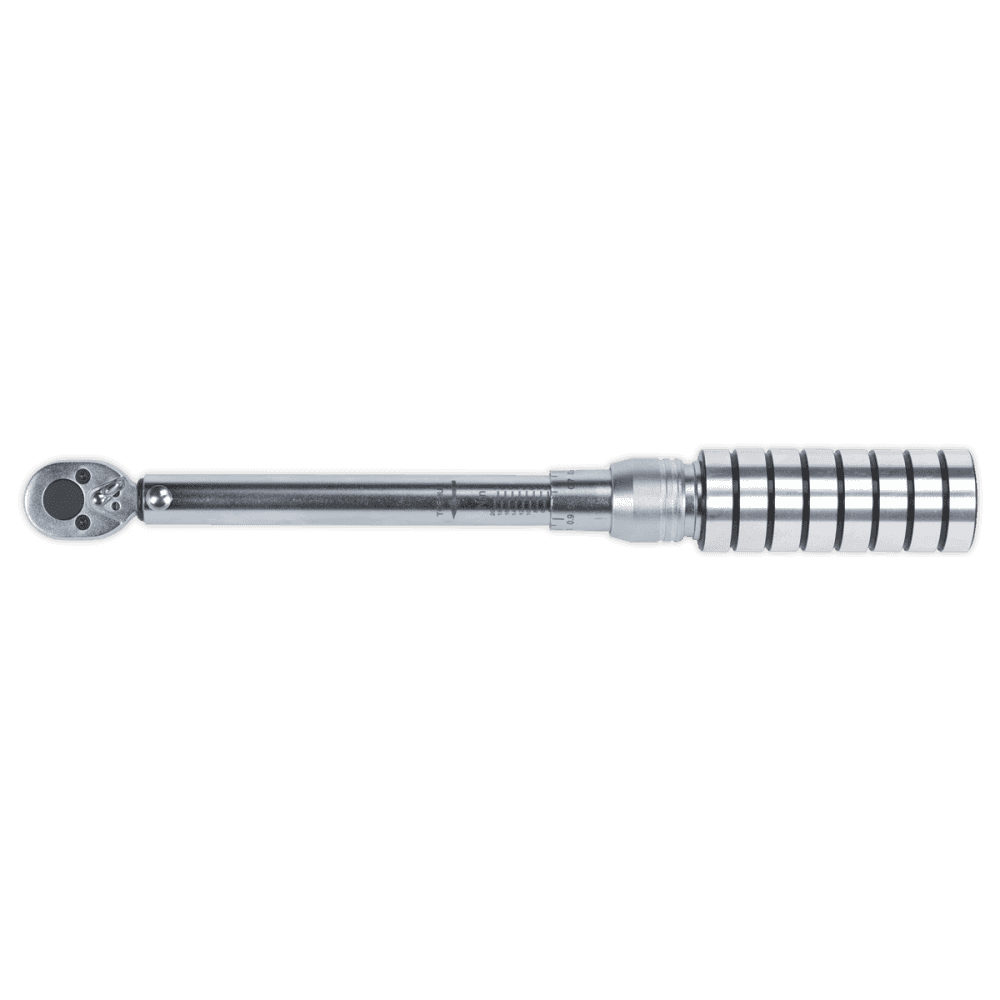 Sealey Torque Wrench Micrometer Style 1/4"Sq Drive 4-20Nm/2.9-14.8lb.ft Model No-STW701