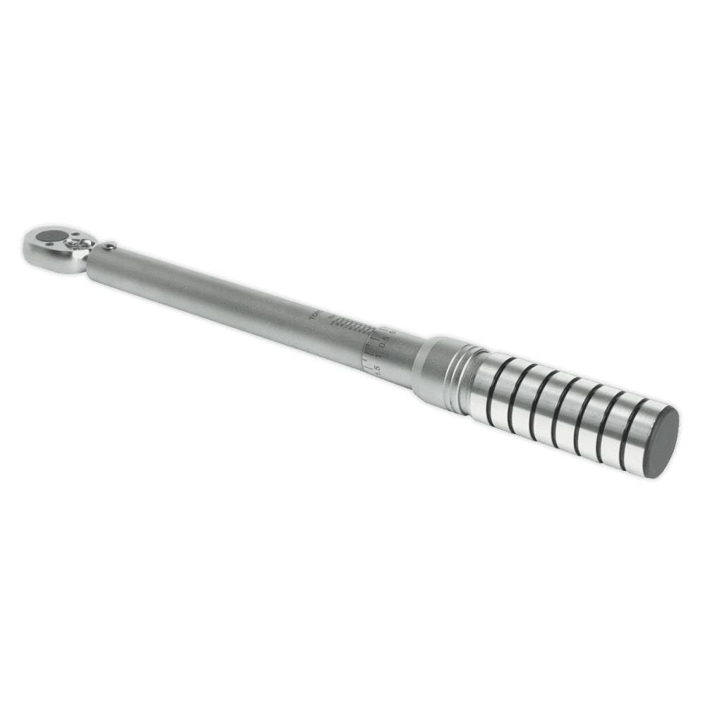 Sealey Torque Wrench Micrometer Style 3/8"Sq Drive 20-100Nm/14.8-73.8lb.ft Model No-STW702