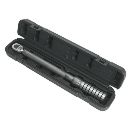 Sealey Torque Wrench Micrometer Style 1/2"Sq Drive 40-200Nm/29.5-148lb.ft Model No-STW703
