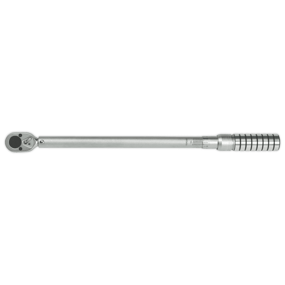 Sealey Torque Wrench Micrometer Style 1/2"Sq Drive 40-200Nm/29.5-148lb.ft Model No-STW703