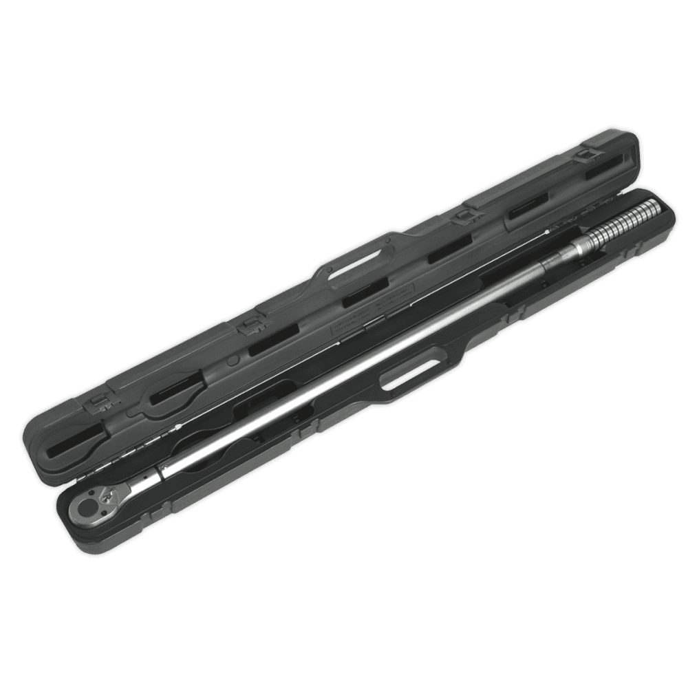 Sealey Torque Wrench Micrometer Style 3/4"Sq Drive 150-800Nm/111-590lb.ft Model No-STW706