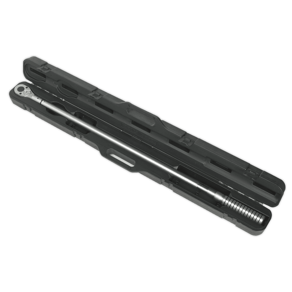 Sealey Torque Wrench Micrometer Style 3/4"Sq Drive 150-800Nm/111-590lb.ft Model No-STW706