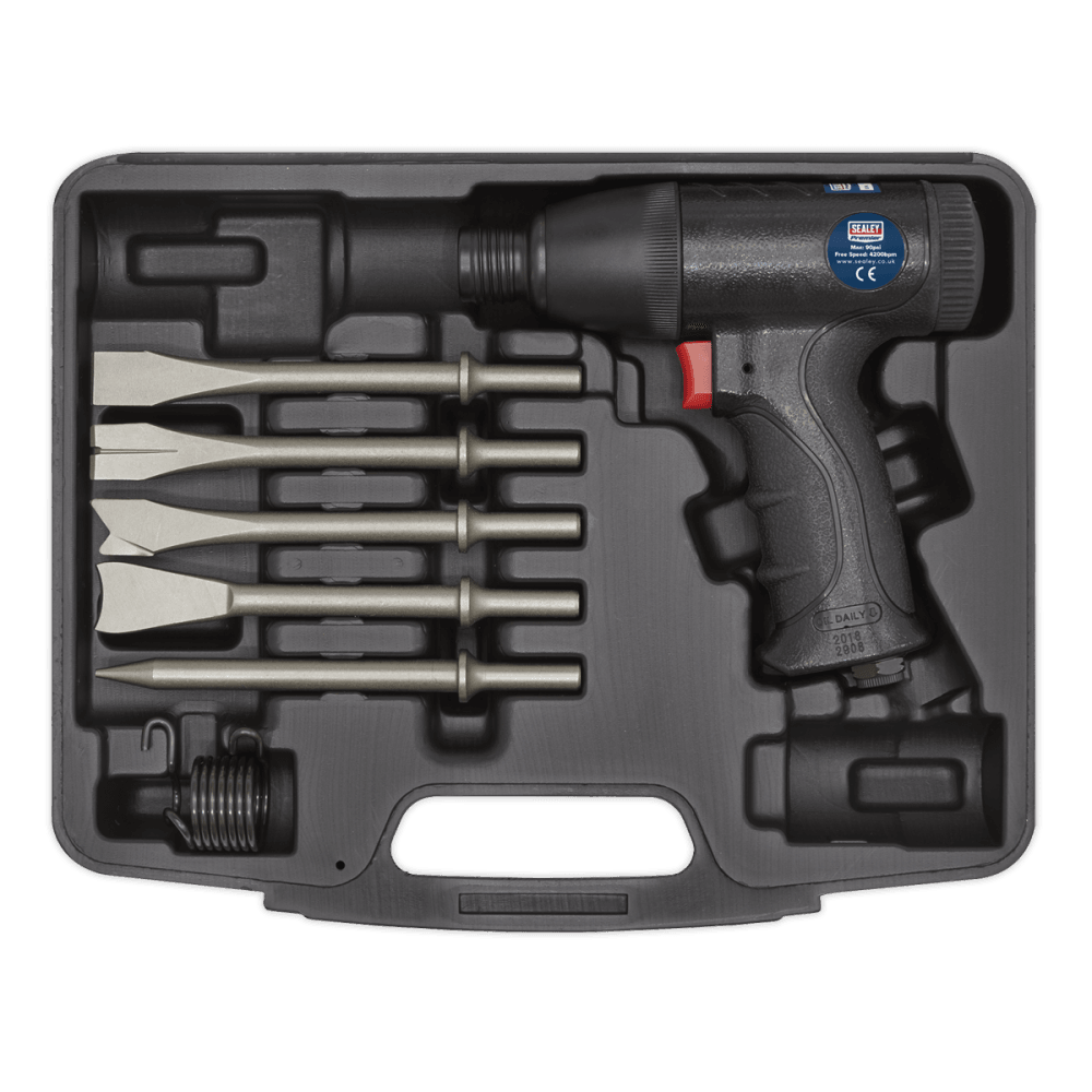 Sealey Air Hammer Kit Composite Premier - Medium Stroke Model No-SA613