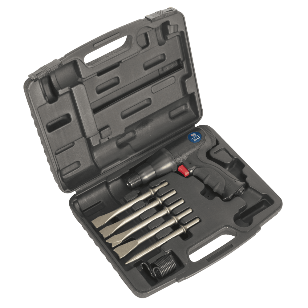 Sealey Air Hammer Kit Composite Premier - Long Stroke Model No-SA614