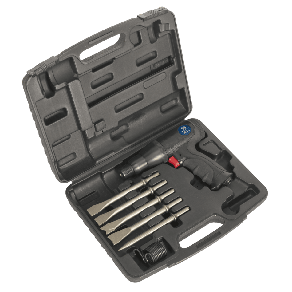 Sealey Air Hammer Kit Composite Premier - Long Stroke Model No-SA614