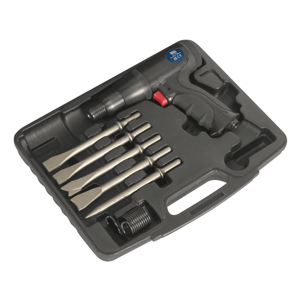Sealey Air Hammer Kit Composite Premier - Long Stroke Model No-SA614