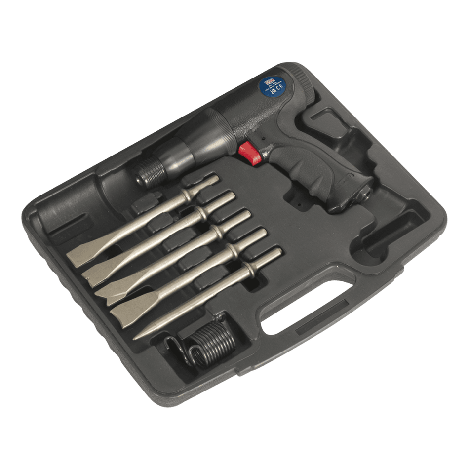 Sealey Air Hammer Kit Composite Premier - Long Stroke Model No-SA614