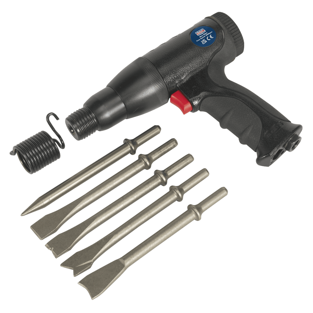 Sealey Air Hammer Kit Composite Premier - Long Stroke Model No-SA614