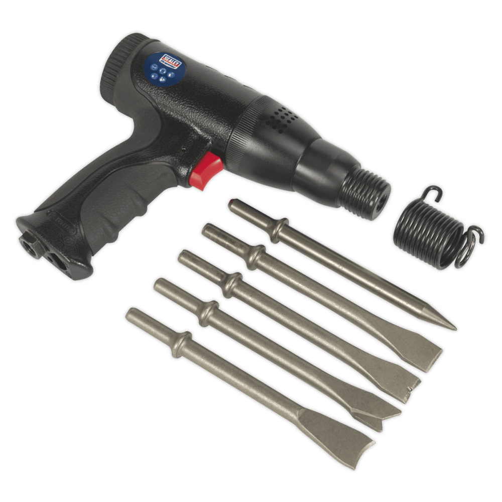 Sealey Air Hammer Kit Composite Premier - Long Stroke Model No-SA614