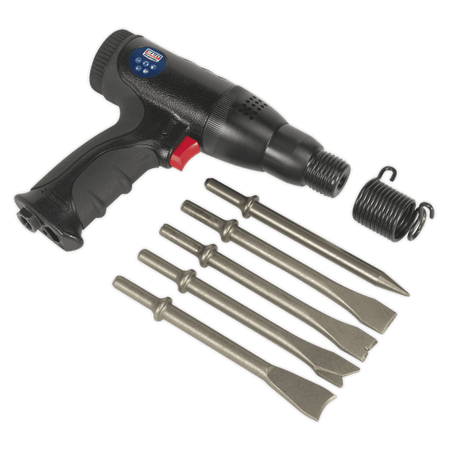 Sealey Air Hammer Kit Composite Premier - Long Stroke Model No-SA614