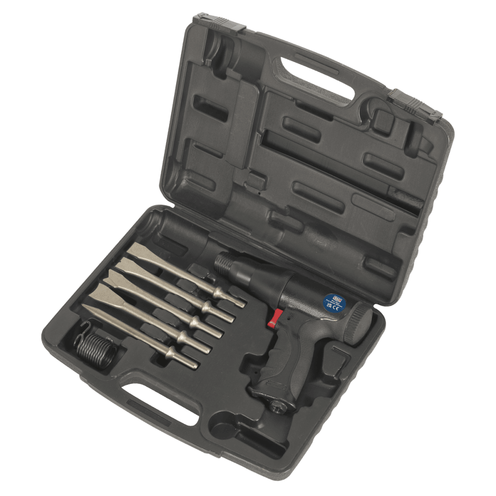 Sealey Air Hammer Kit Composite Premier - Long Stroke Model No-SA614