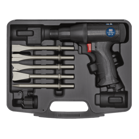 Sealey Air Hammer Kit Composite Premier - Long Stroke Model No-SA614