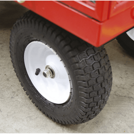 Sealey Platform Truck with Sides Pneumatic Tyres 450kg Capacity Model No-CST806