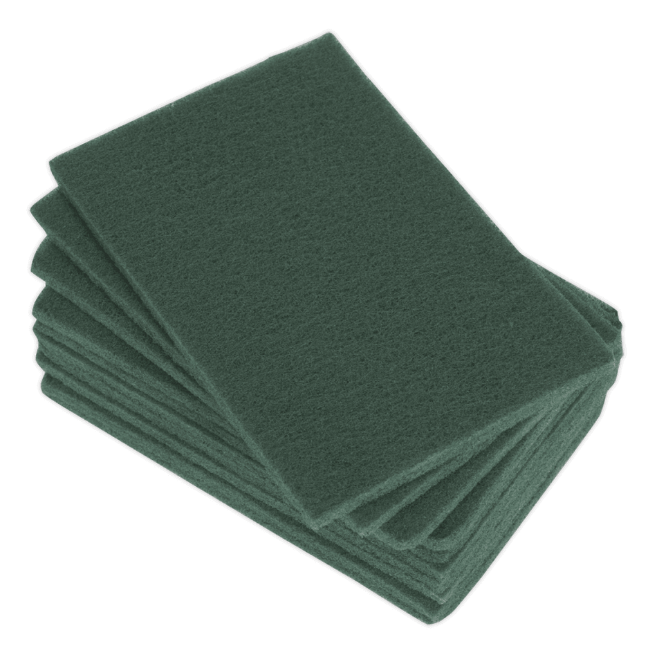 Sealey Hand Pads 150 x 230mm Fine Pack of 10 Model No-HP1523F