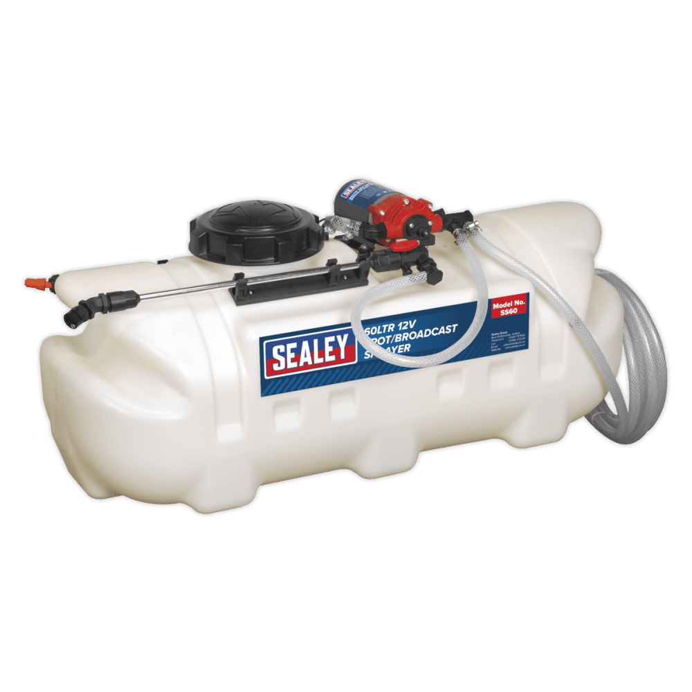 Sealey Broadcast/Spot Sprayer 60ltr 12V Model No-SS60