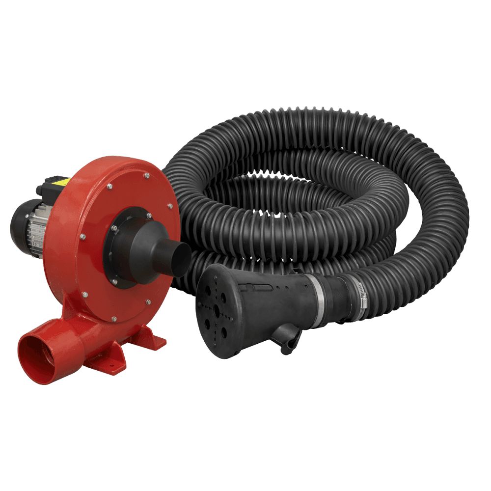 Sealey Exhaust Fume Extraction System 230V - 370W - Single Duct Model No-EFS101