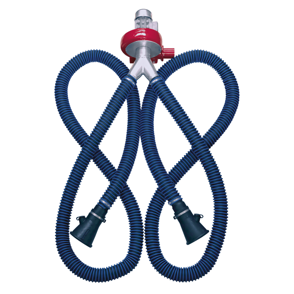 Sealey Exhaust Fume Extraction System 230V - 370W - Twin Duct Model No-EFS102
