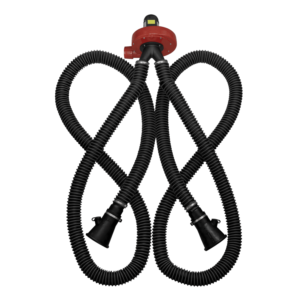Sealey Exhaust Fume Extraction System 230V - 370W - Twin Duct Model No-EFS102