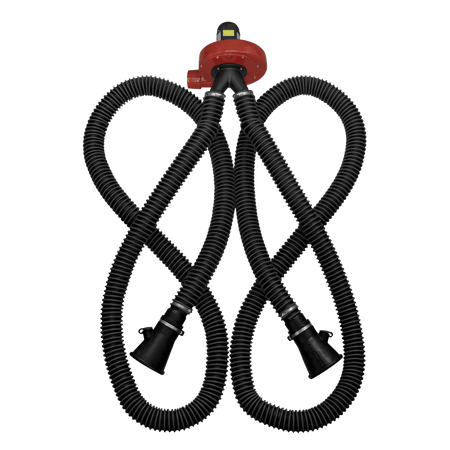 Sealey Exhaust Fume Extraction System 230V - 370W - Twin Duct Model No-EFS102