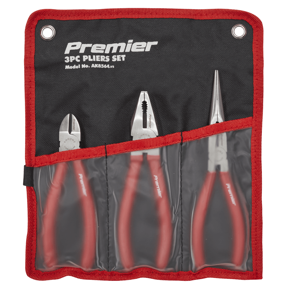 Sealey Pliers Set 3pc Model No-AK8564