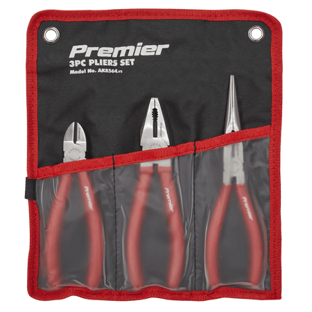 Sealey Pliers Set 3pc Model No-AK8564