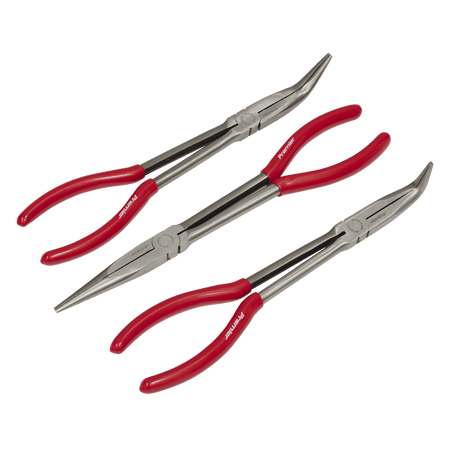 Sealey Needle Nose Pliers Set 3pc 280mm Model No-AK8568