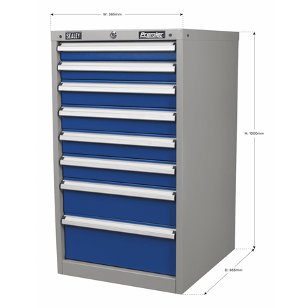 Sealey Industrial Cabinet 8 Drawer Model No-API5658