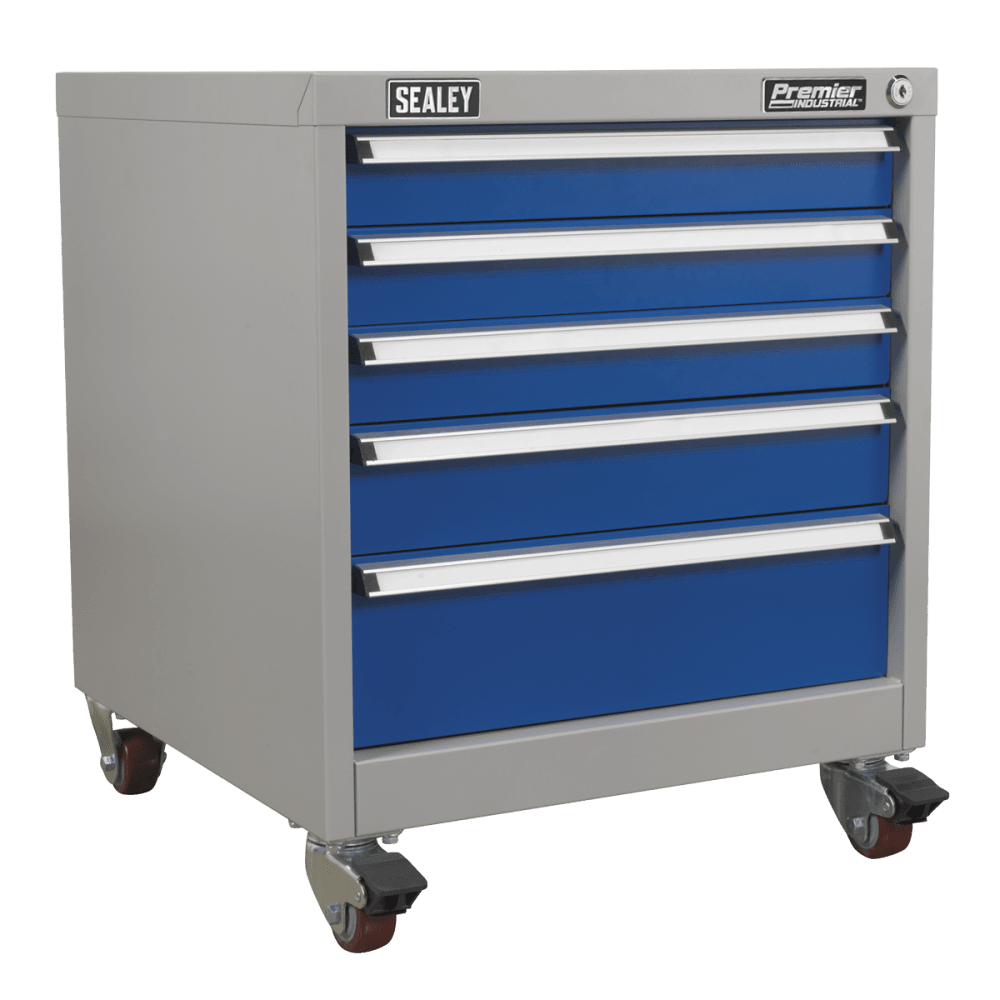 Sealey Mobile Industrial Cabinet 5 Drawer Model No-API5657B