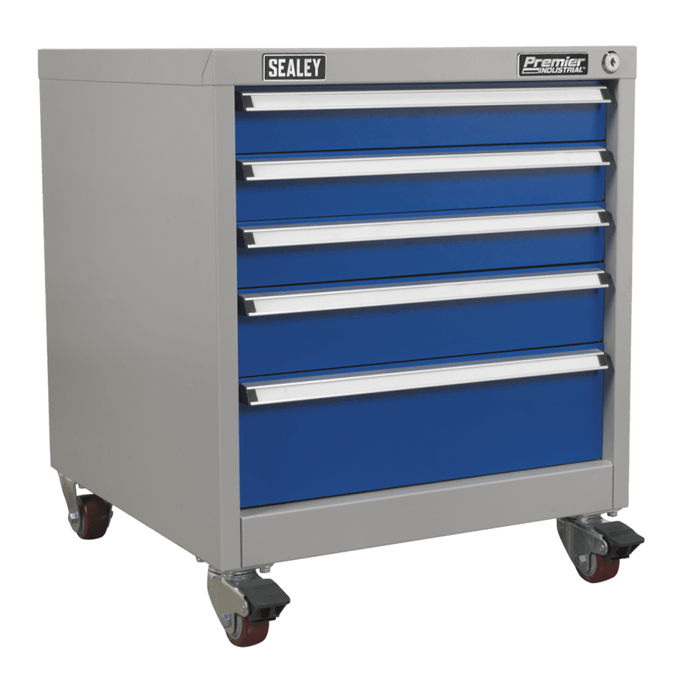 Sealey Mobile Industrial Cabinet 5 Drawer Model No-API5657B