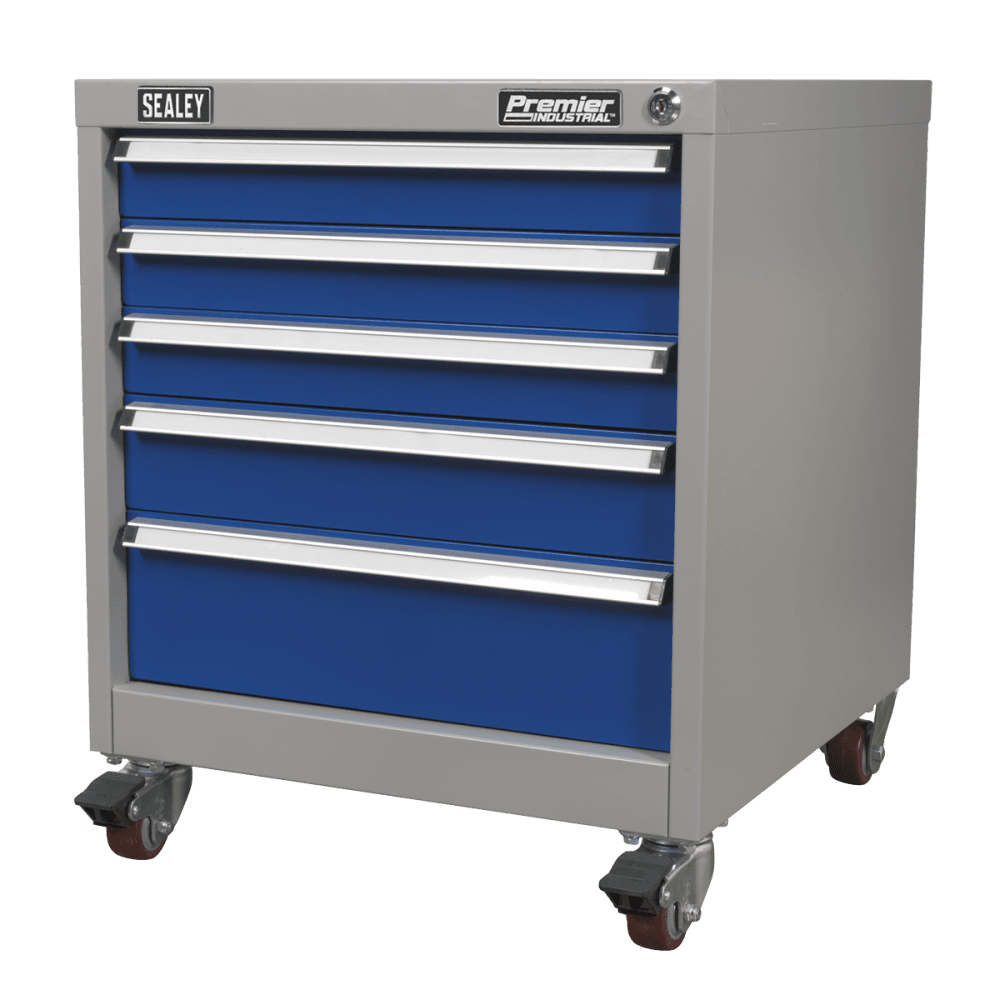 Sealey Mobile Industrial Cabinet 5 Drawer Model No-API5657B