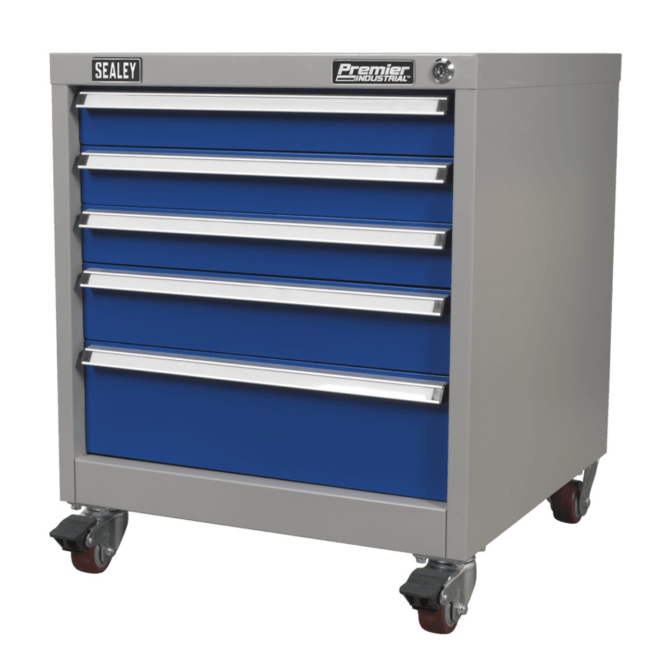 Sealey Mobile Industrial Cabinet 5 Drawer Model No-API5657B
